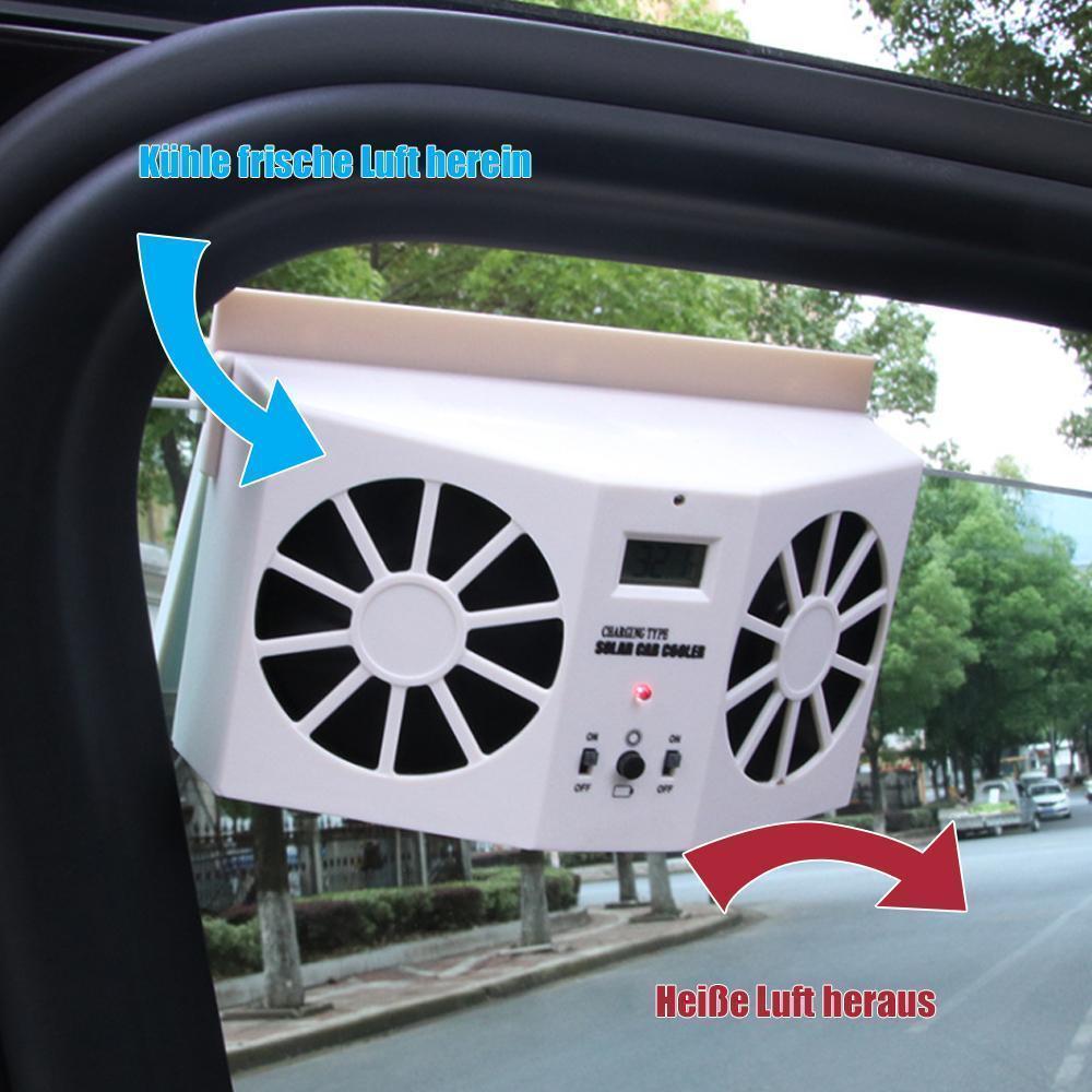 Lisslune | Solar-powered Car Cooler Fan