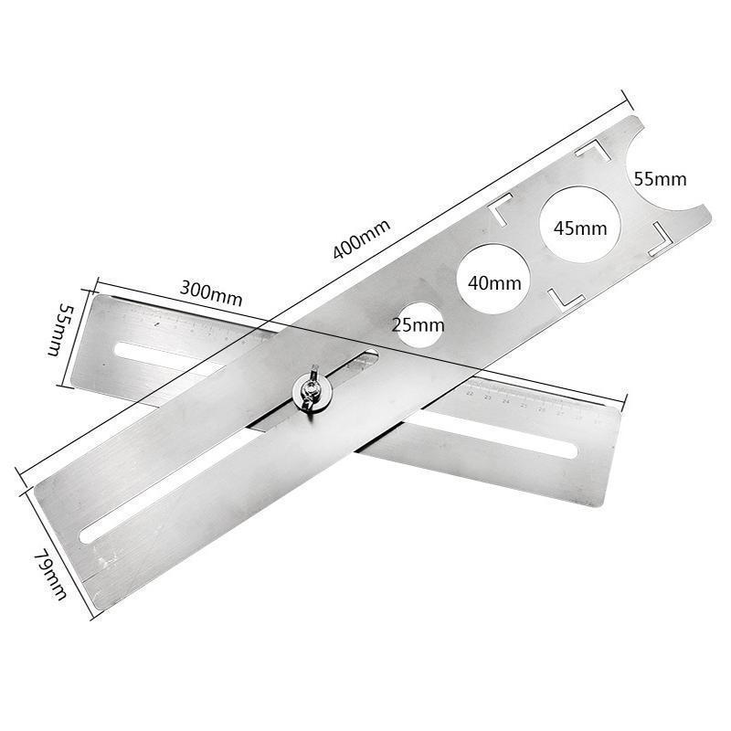 Lisslune | Stainless Steel Tile Hole Locator