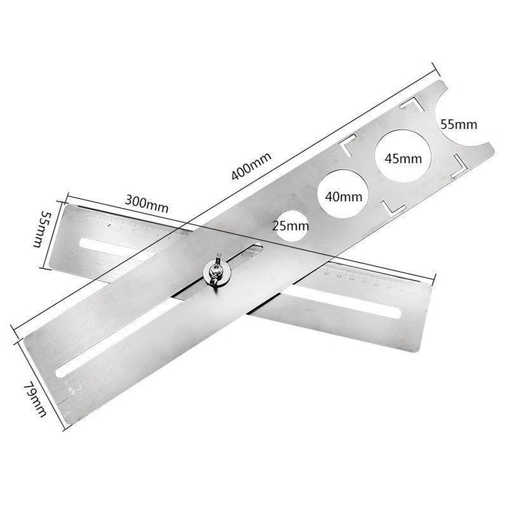 Lisslune | Stainless Steel Tile Hole Locator