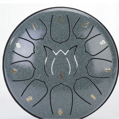 Lisslune | EchoDrum – Steel Tongue Drum for Meditation, Yoga, and Relaxation