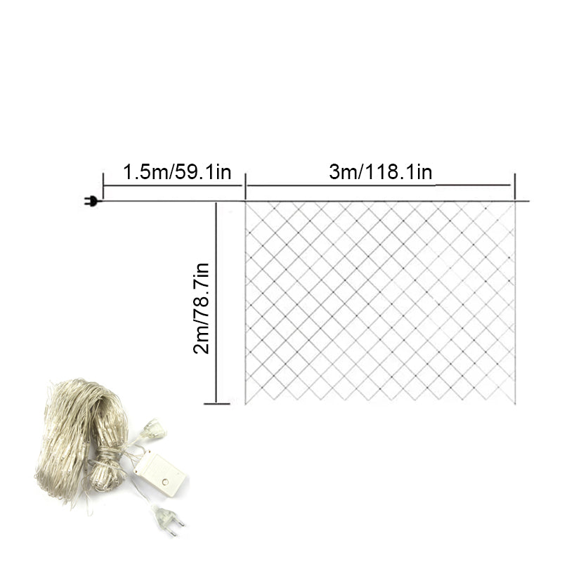 Lisslune | Solar Fishnet Light