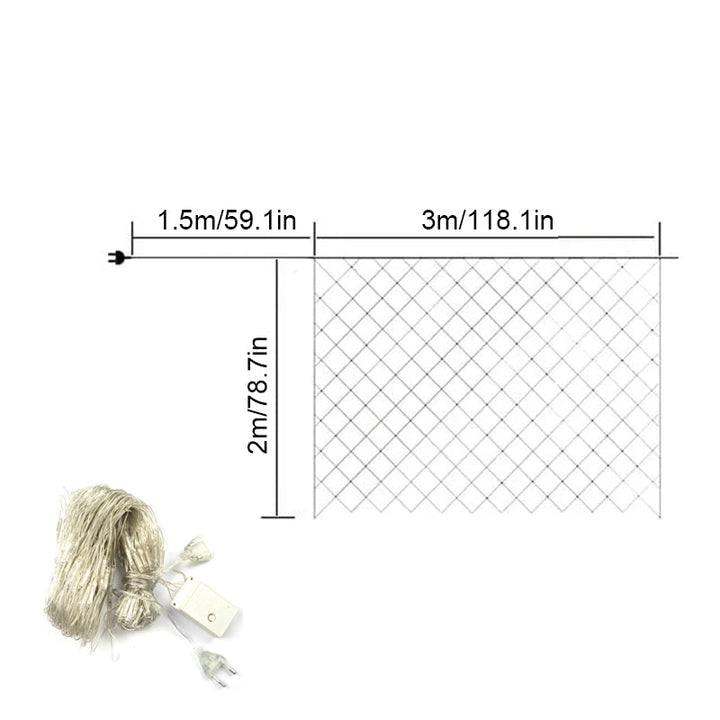 Lisslune | Solar Fishnet Light
