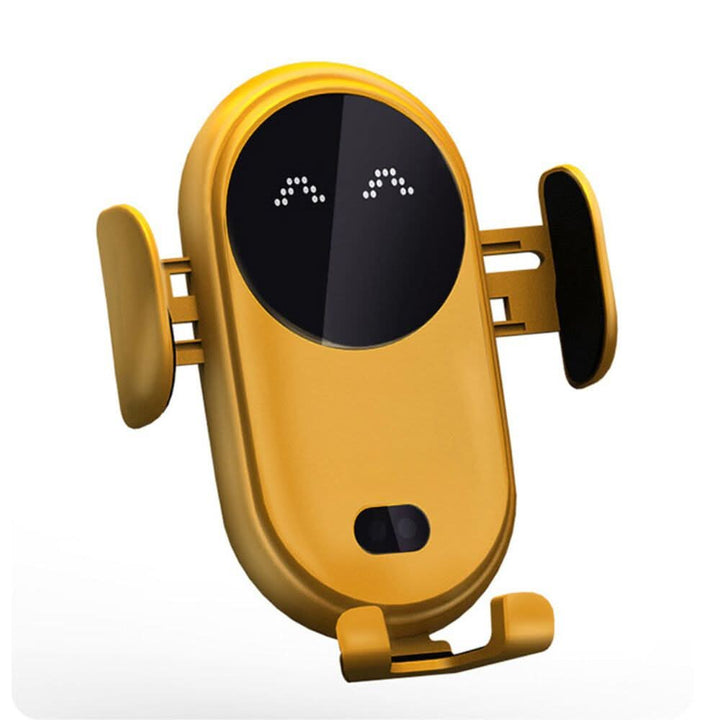 Lisslune | Wireless Car Phone Holder with Fast Charging and Auto Clamp