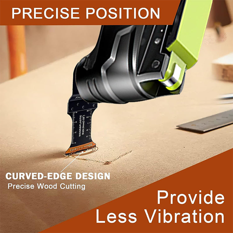 Lisslune | Curved Edge Oscillation Tool Blades (20 pieces)