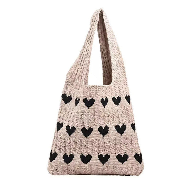 Lisslune | Knit Love Tote Bag