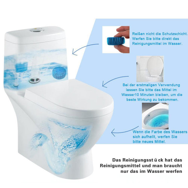 Lisslune | Automatic Toilet Cleaning Piece, 6 PCS