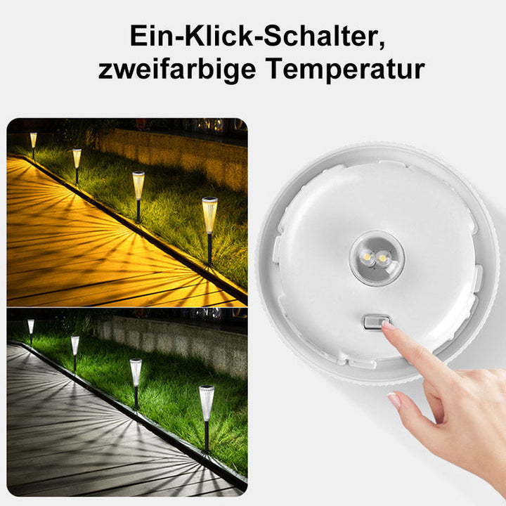 Lisslune | Solar light umbrella garden decorative landscape light (2 pieces)