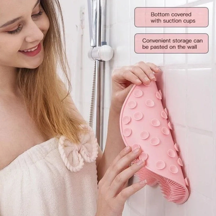Lisslune | Shower Foot & Back Cleaner, Massage Pad