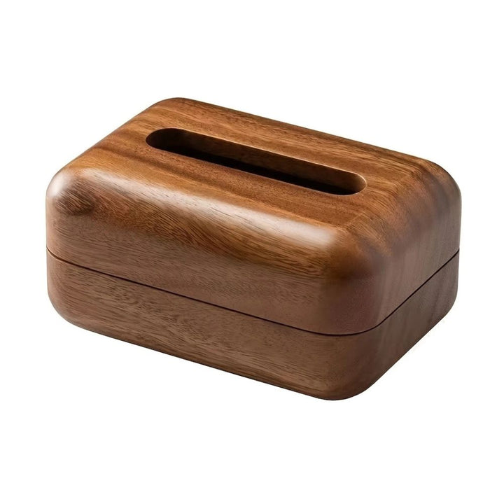 Lisslune | Earthtone Wooden Tissue Holder