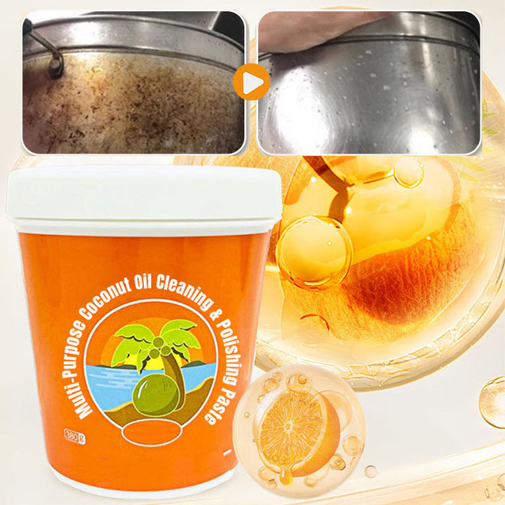Lisslune | Versatile Coconut Oil Cleaning and Polishing Paste