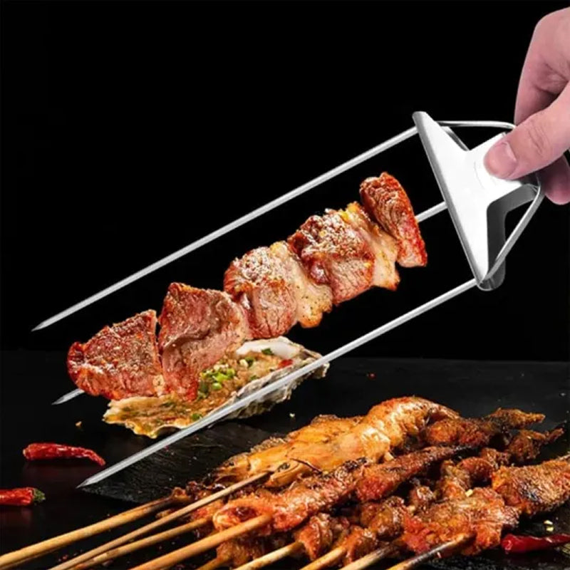 Lisslune | Semi-automatic grill fork made of stainless steel