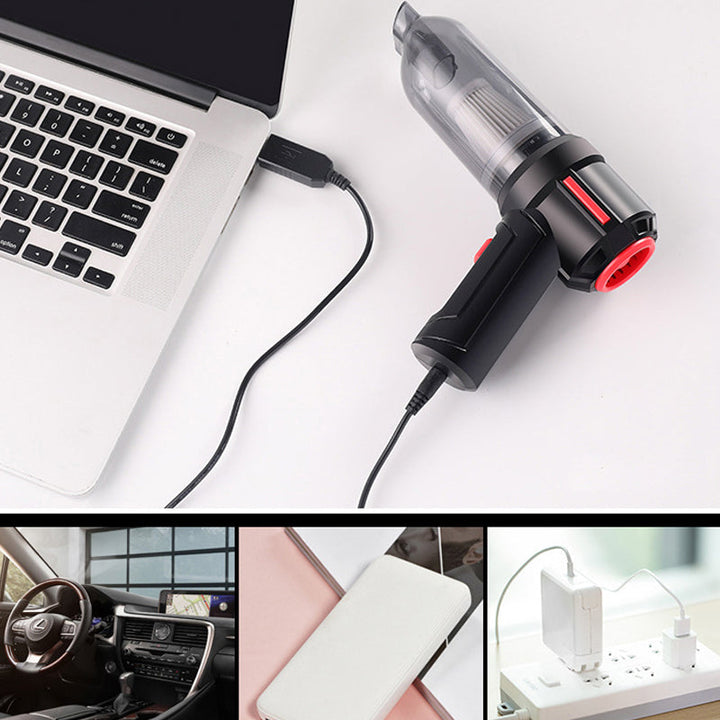Lisslune | Cordless Rechargeable Multifunctional Handheld Vacuum Cleaner for Cars and Households