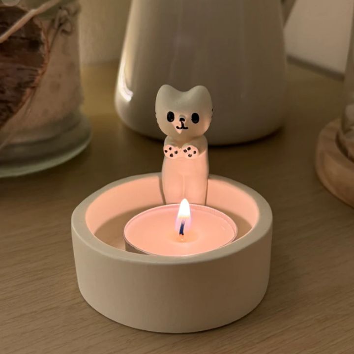 Lisslune | Cat Candle Holder