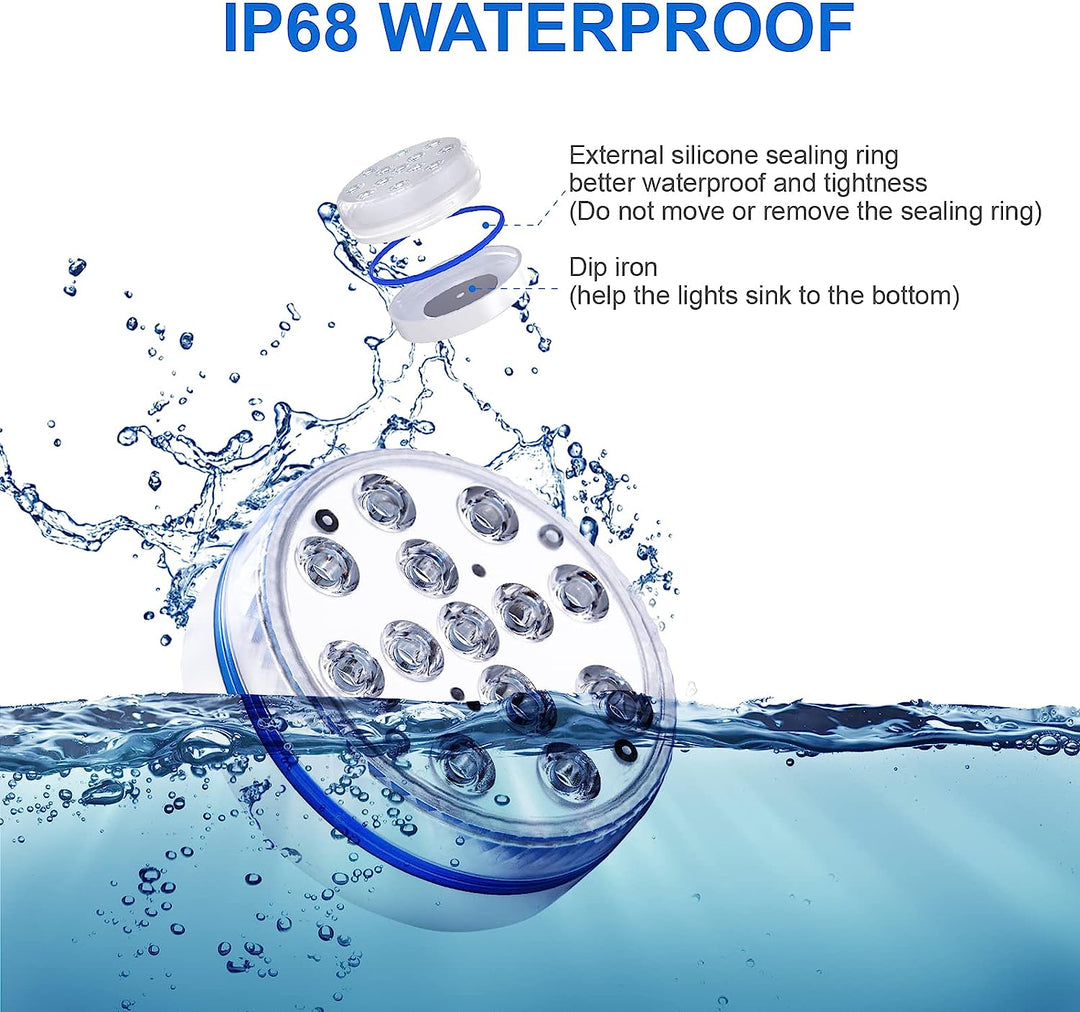 Lisslune | LED pool lighting (4-pack)
