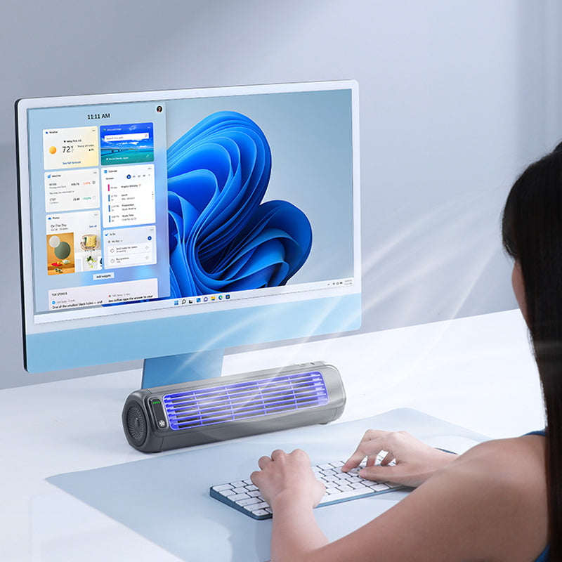 Lisslune | AirWave – Portable Rechargeable Air Conditioner with 12-Hour Battery Life