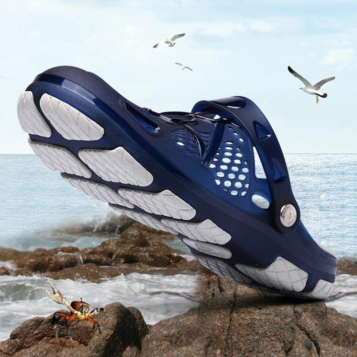 Lisslune | Men's Beach Sandals Breathable Mesh Beach Slippers