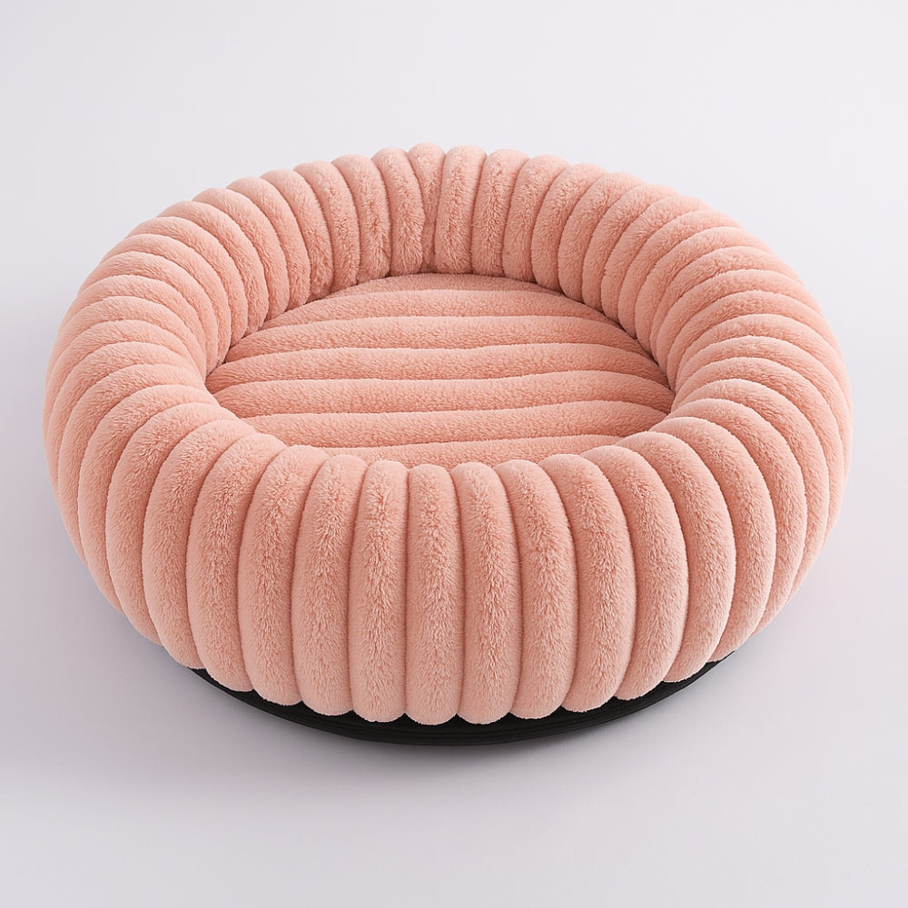 Lisslune | Purrfectly Plush Round Pet Bed