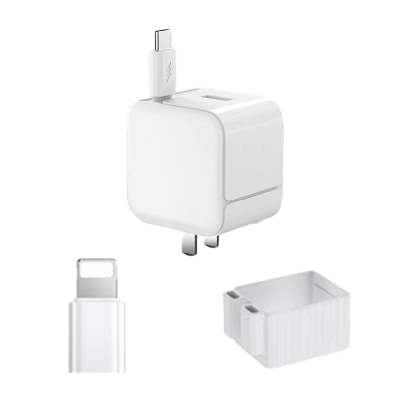Lisslune | Charger with retractable charging cable