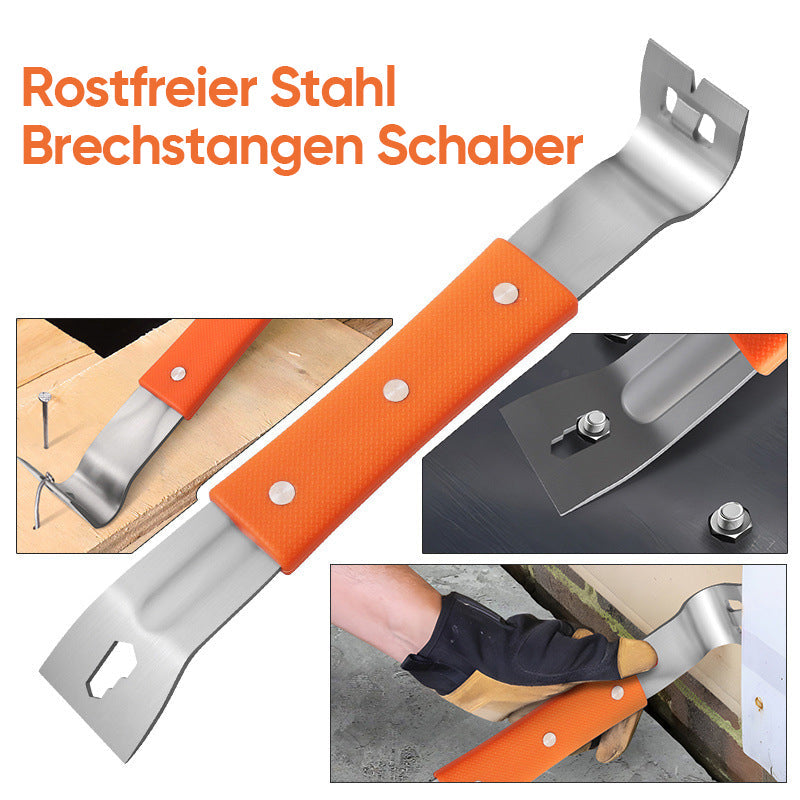 Lisslune | Pry Bar Scraper made of Stainless Steel