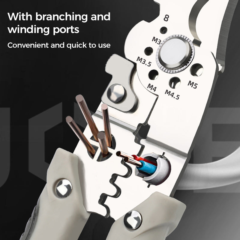Lisslune | Multifunctional Stripping Tool Crimping Pliers Cutting Pliers