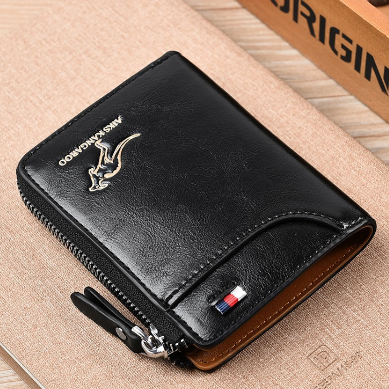 Lisslune | WalletPro – Men’s Genuine Leather RFID Anti-Theft Wallet