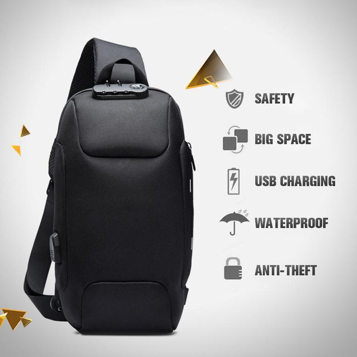 Lisslune | Anti-theft backpack with 3-digit lock