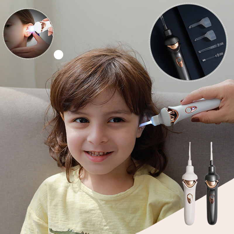 Lisslune | EarSoft | Electric Ear Cleaner with Soft Silicone Tips