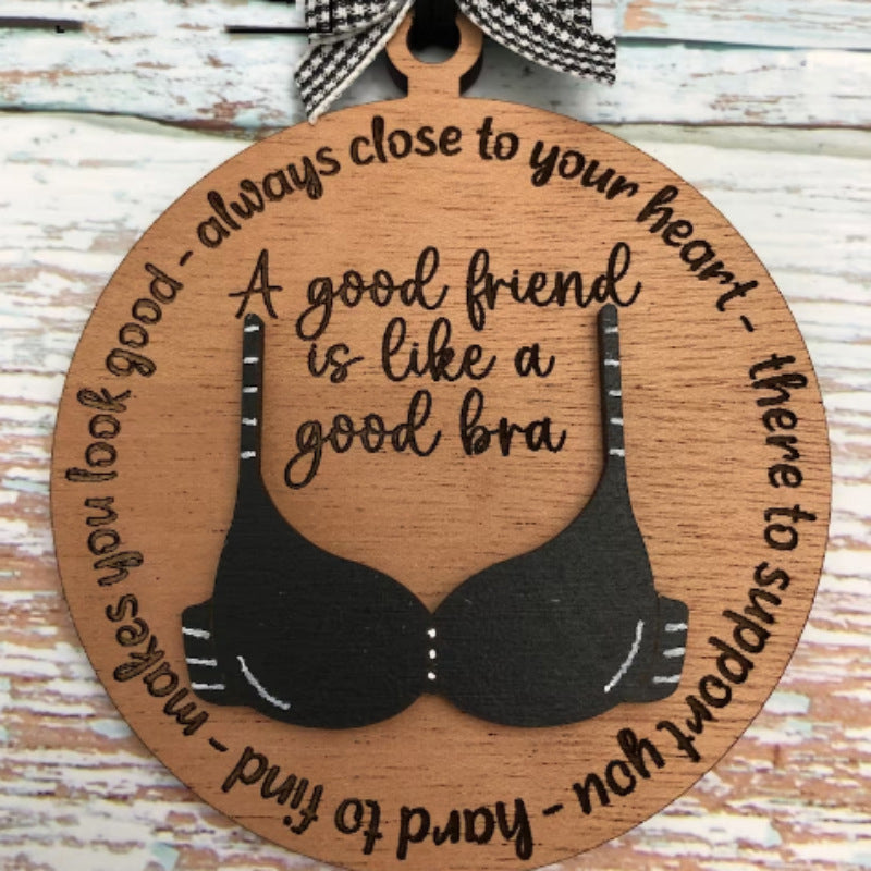 Lisslune | Funny Christmas Bra Ornament