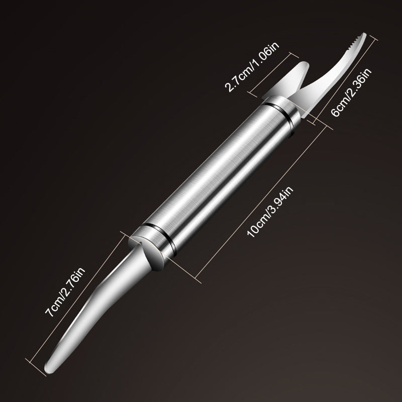 Lisslune | 5 in 1 Multifunctional Shrimp Line Fish Maw Knife