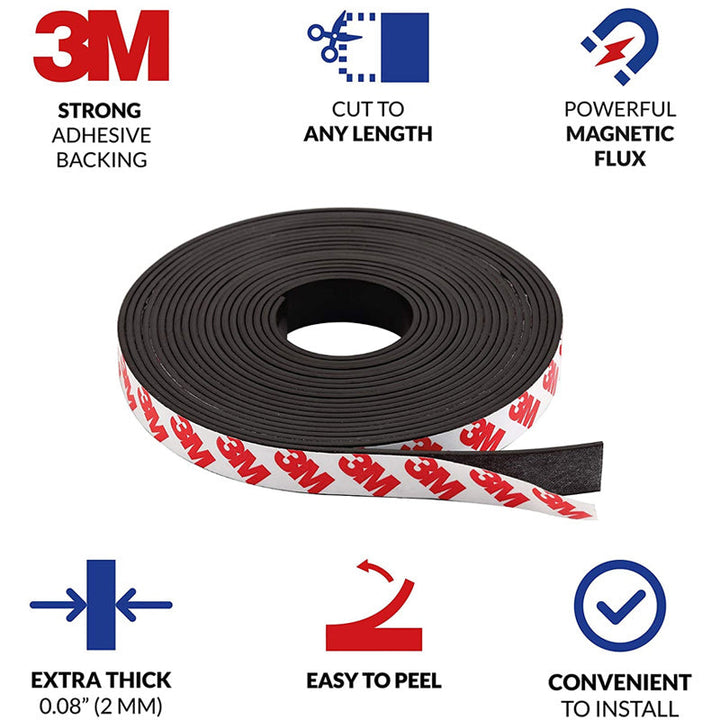Lisslune | Self-adhesive magnetic tape