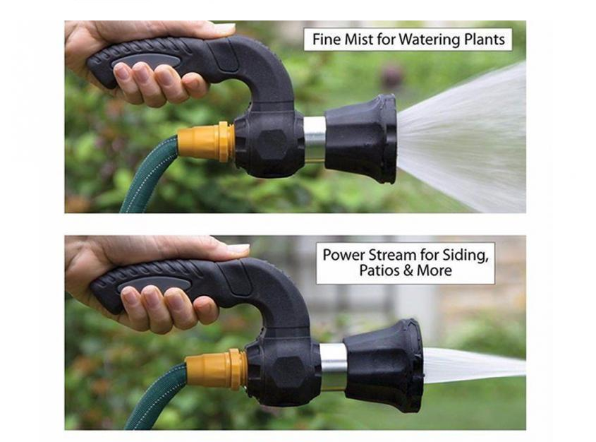 Lisslune | Adjustable Garden Spray Nozzle – Ergonomic Washing Nozzle for Garden Irrigation