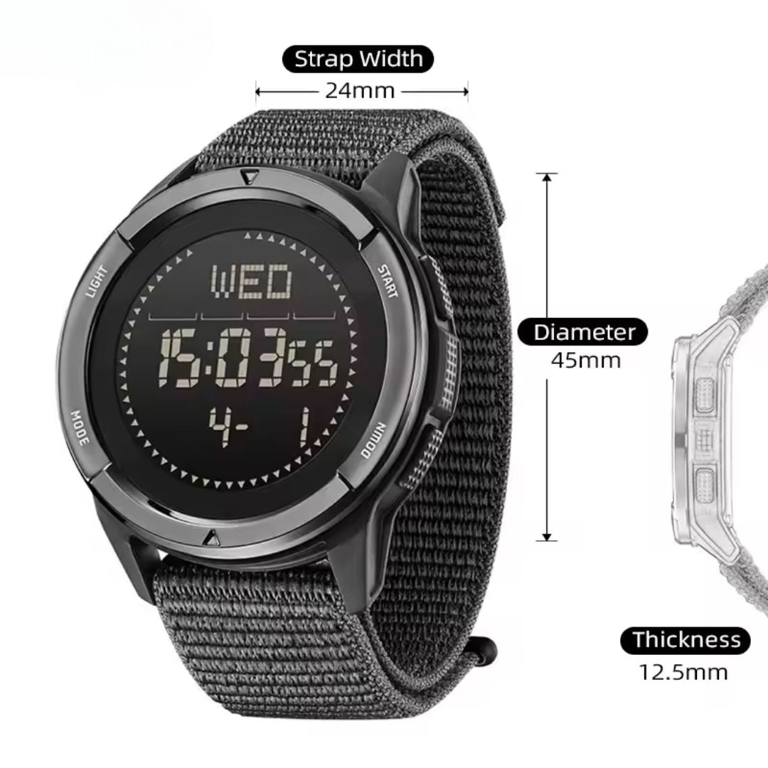 Lisslune | Carbon Fiber Outdoor Watch – Lightweight & Ultra-Durable