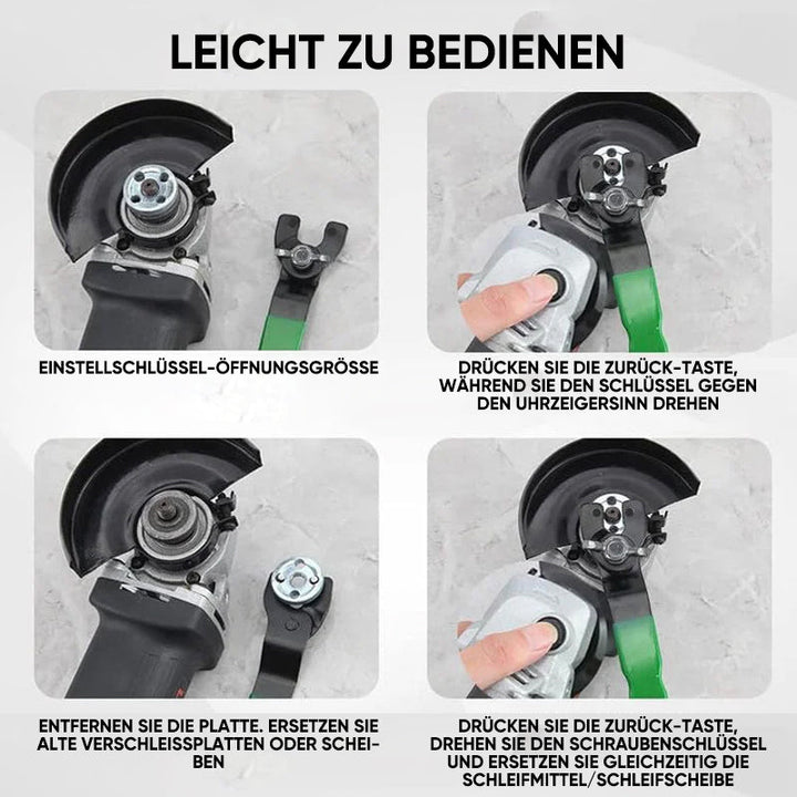 Lisslune | Adjustable Angle Grinder Wrench - Thickened Dismantling Tool