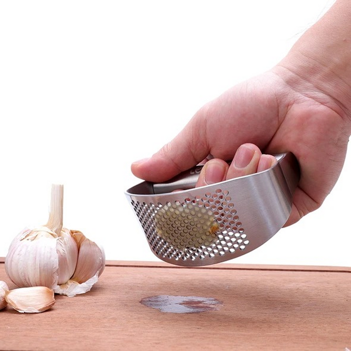 Lisslune | Manual Garlic Press made of Stainless Steel