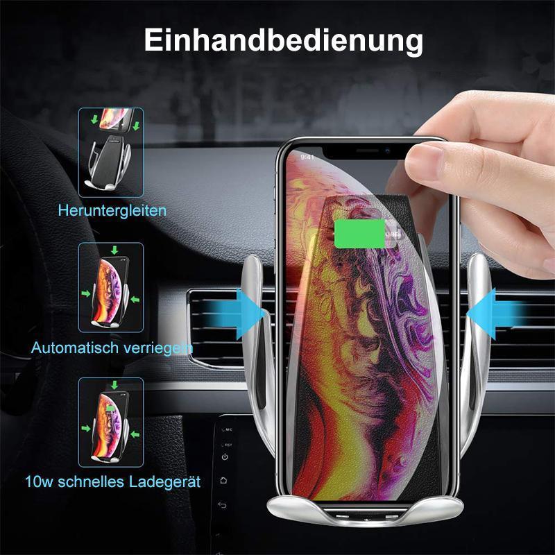 Lisslune | Smart Sensor Phone Holder, wireless car charger