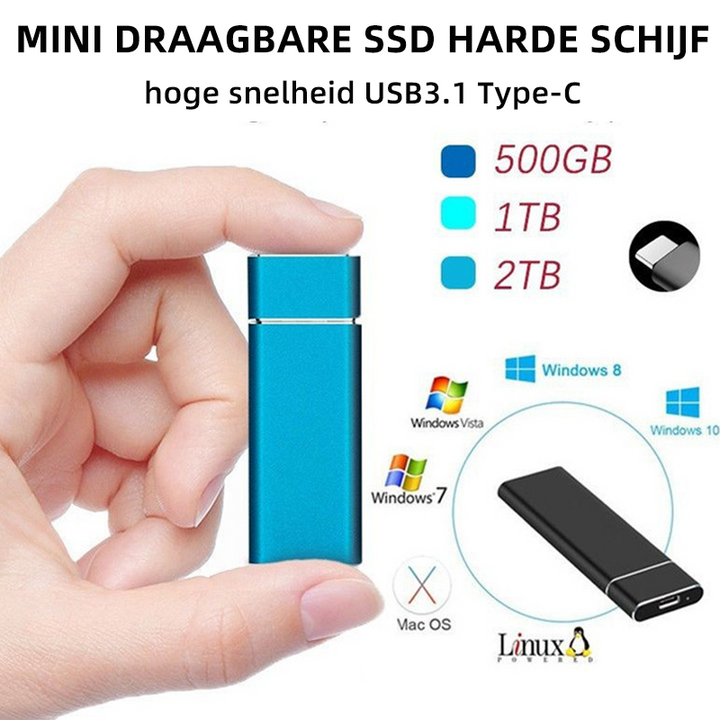 Lisslune | Ultra-fast external portable hard drive