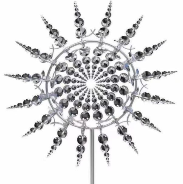 Lisslune | Windmill - Windly - Magic Metal - Garden decoration
