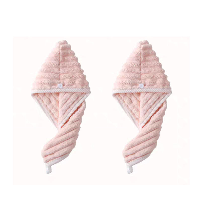 Lisslune | Coral Velvet Hair Dryer Cap