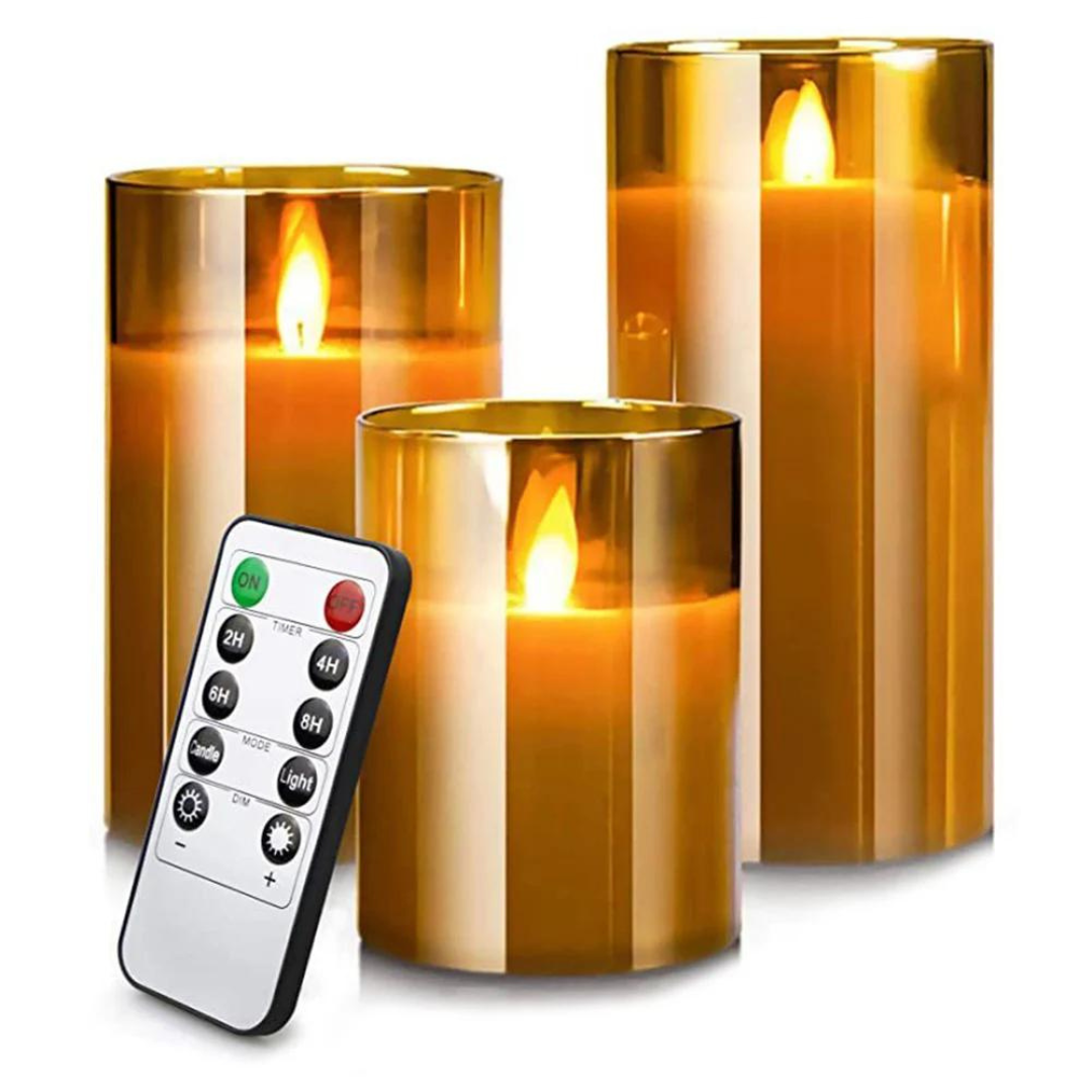 Lisslune | Electric Candles | 3 adjustable LED lights