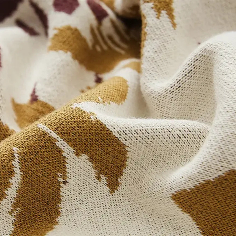 Lisslune | Azura Boho Geometric Knit Blanket