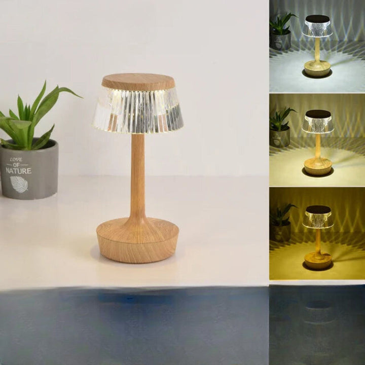 Lisslune | Rechargeable Crystal Table Lamp