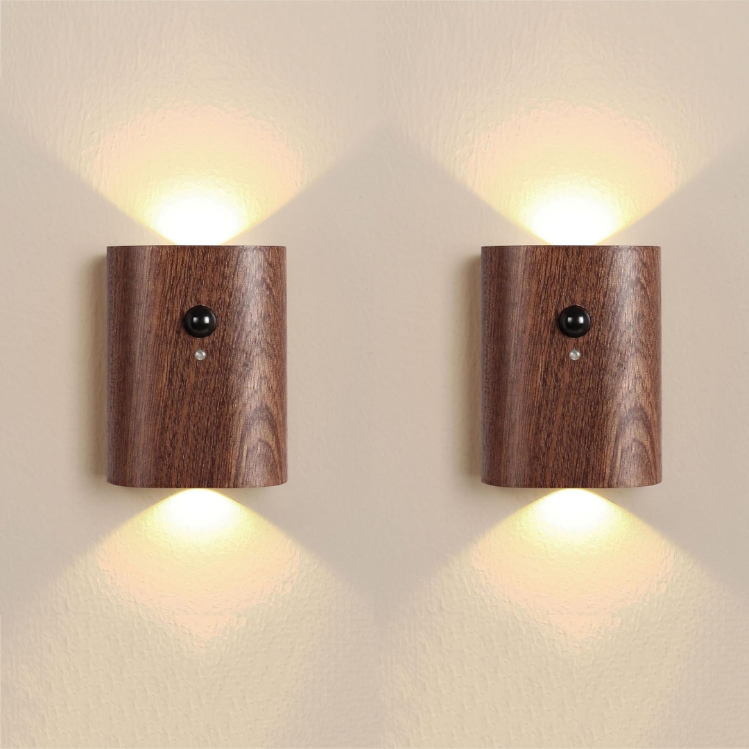 Lisslune | Rechargeable LED Wall Light with Motion Sensor – Warm White