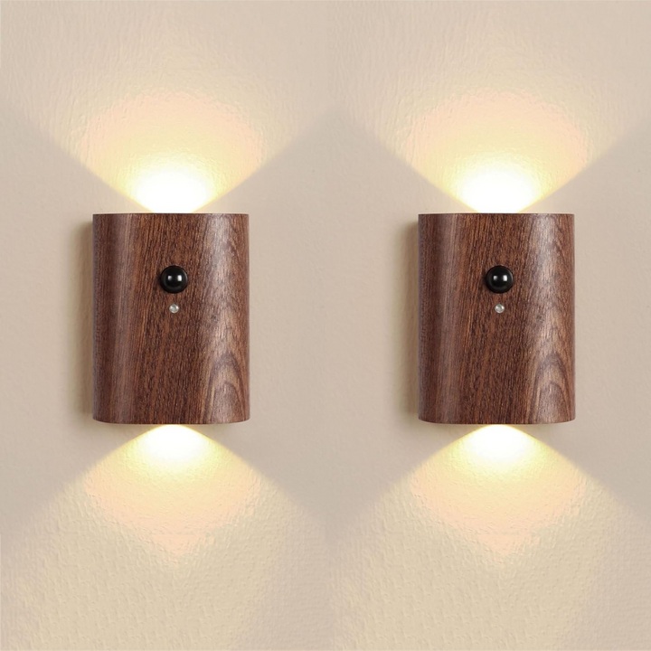 Lisslune | Rechargeable LED Wall Light with Motion Sensor – Warm White