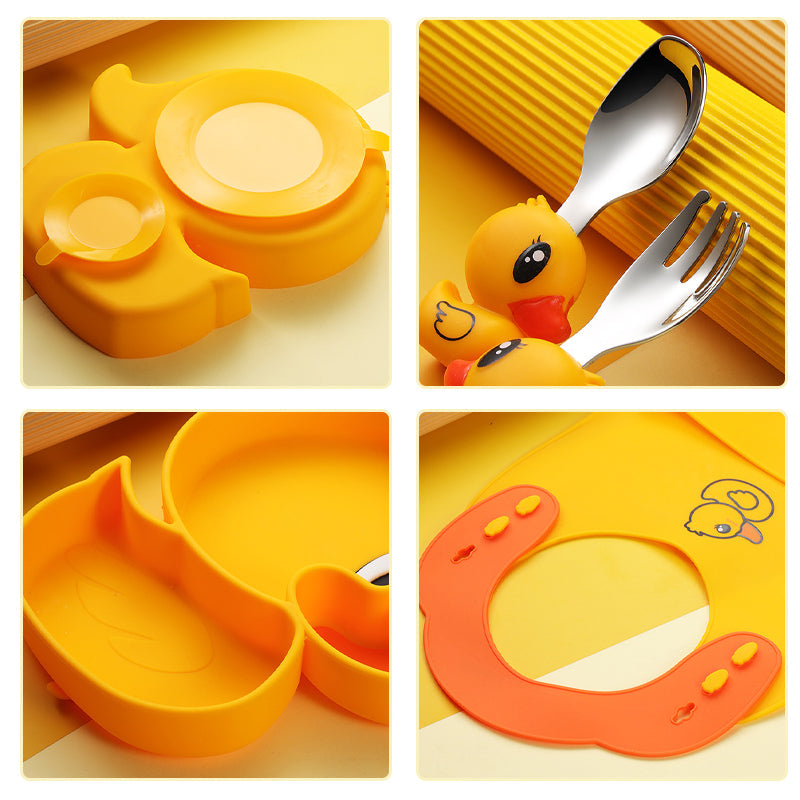 Lisslune | Toddler Plate with Suction Cup