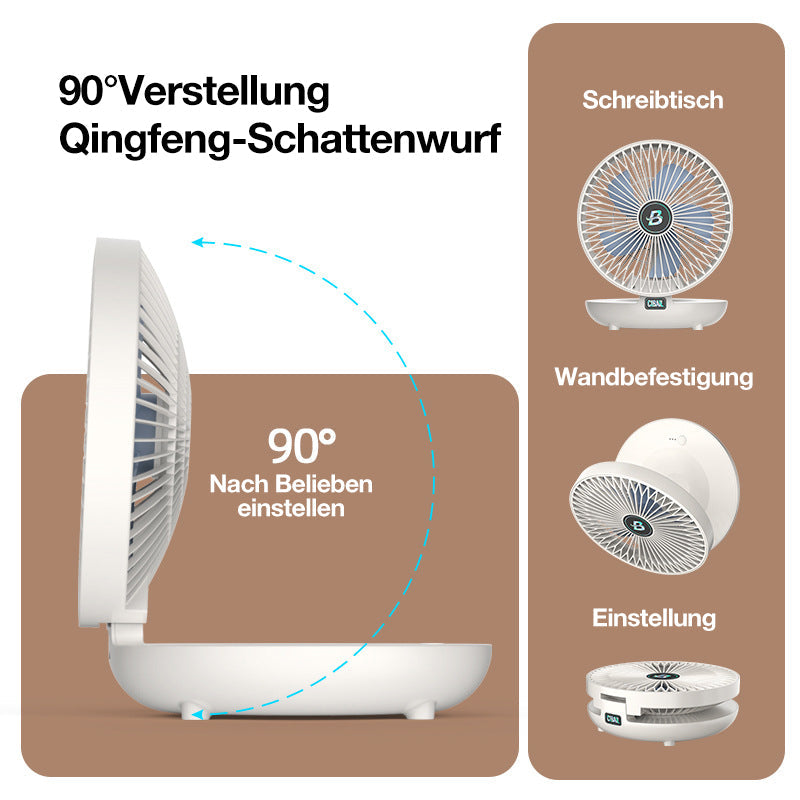 Lisslune | Small wall-mounted fan
