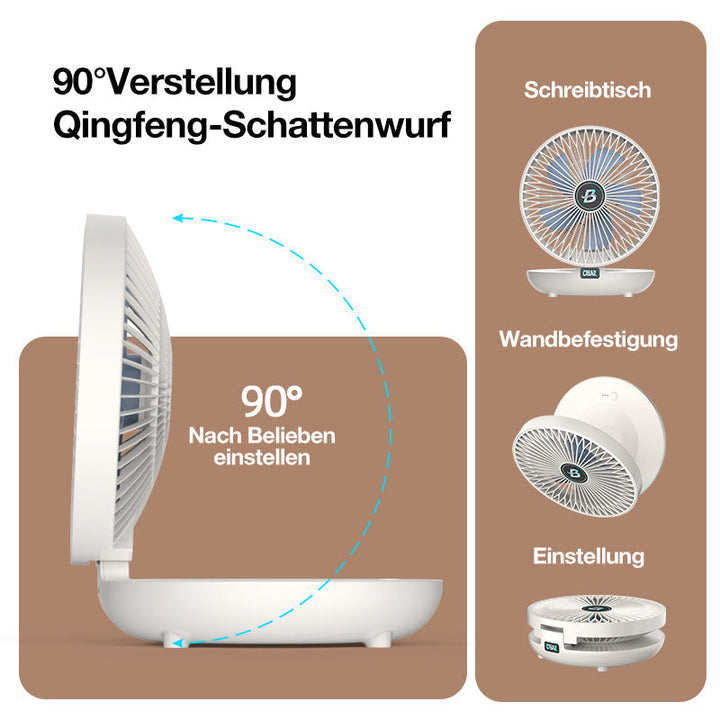 Lisslune | Small wall-mounted fan