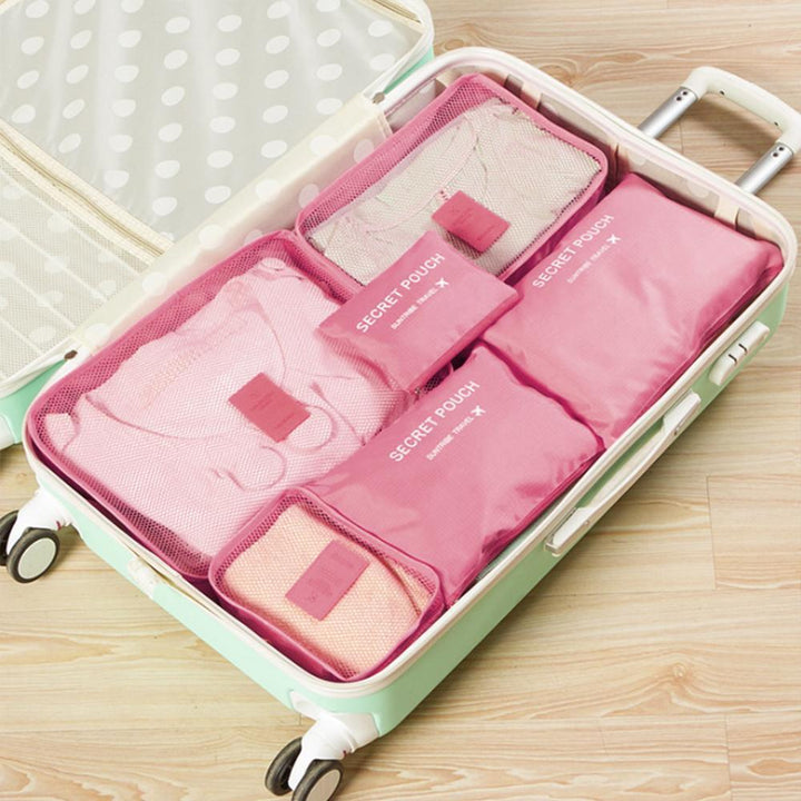 Lisslune | Travel Clothing Storage Bag (1 Set, 6 Pieces)