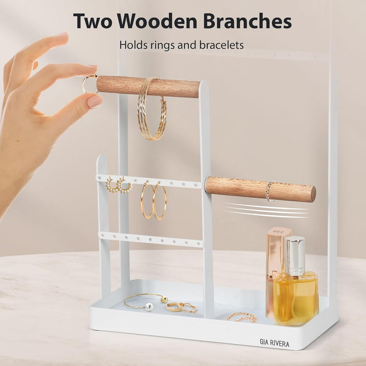Lisslune | Jewelry Stand Holder with 10 Hooks