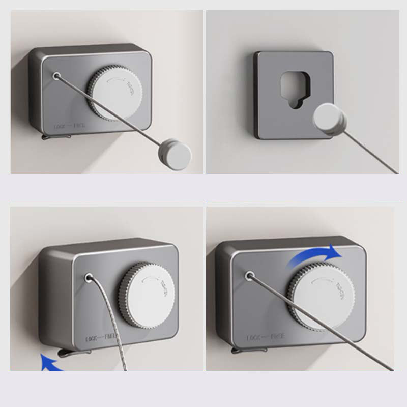 Lisslune | Invisible retractable laundry line
