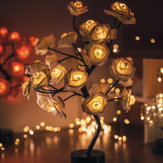 Lisslune | BloomVerve - Radiant Rose Lamp